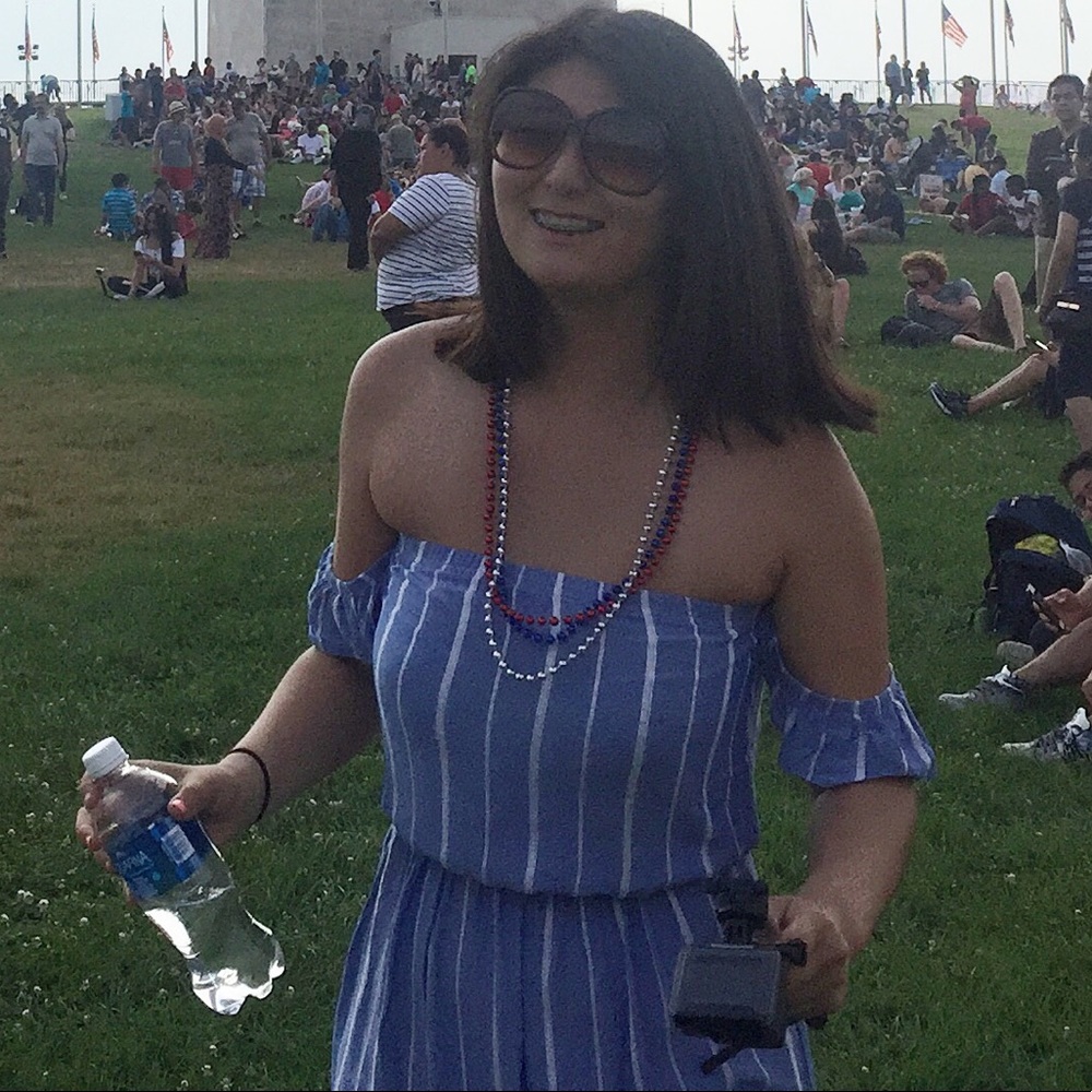 Off the shoulder dress
